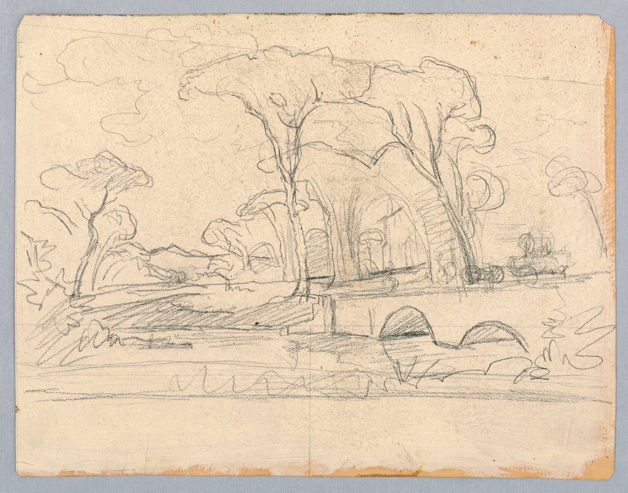 Study of Landscape by William Stanley Haseltine
