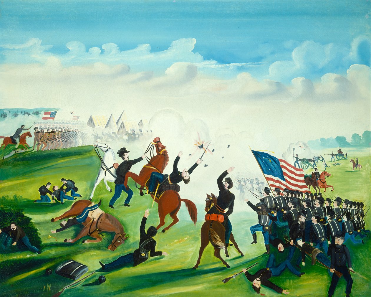 Civil War Battle by William Stephen Coleman