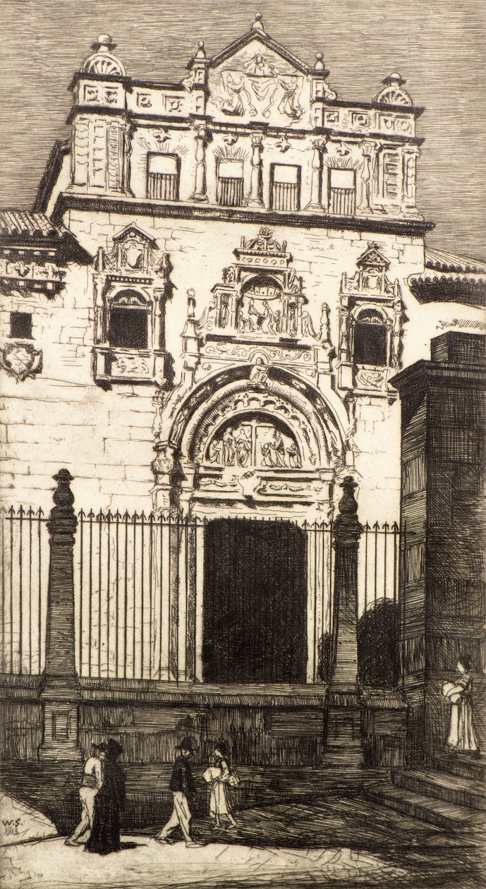 Doorway, Santa Cruz, Toledo by William Strang