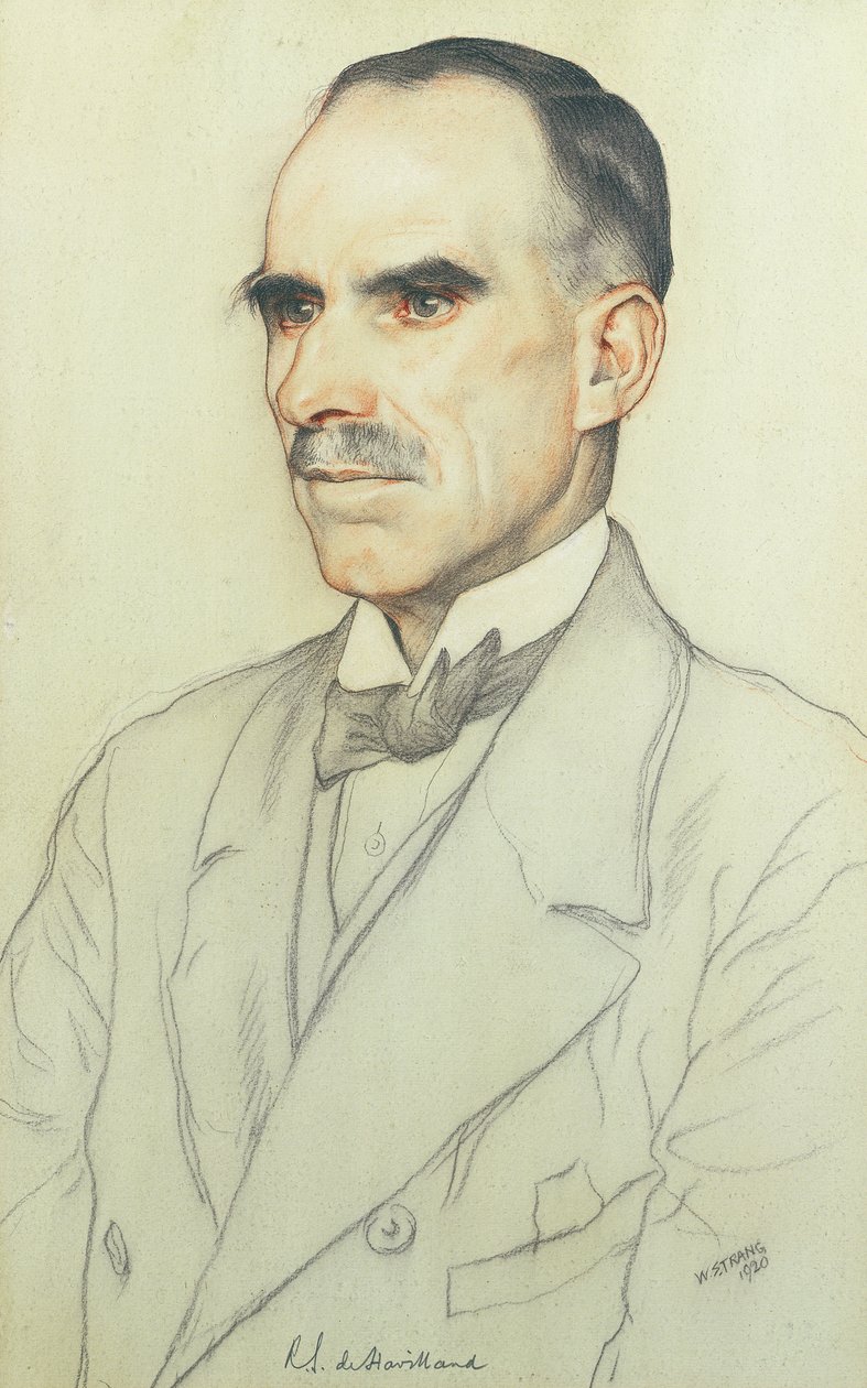 Portrait of William de Havilland, 1920 by William Strang