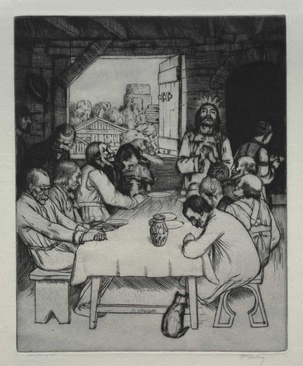 The Last Supper, 1889 by William Strang