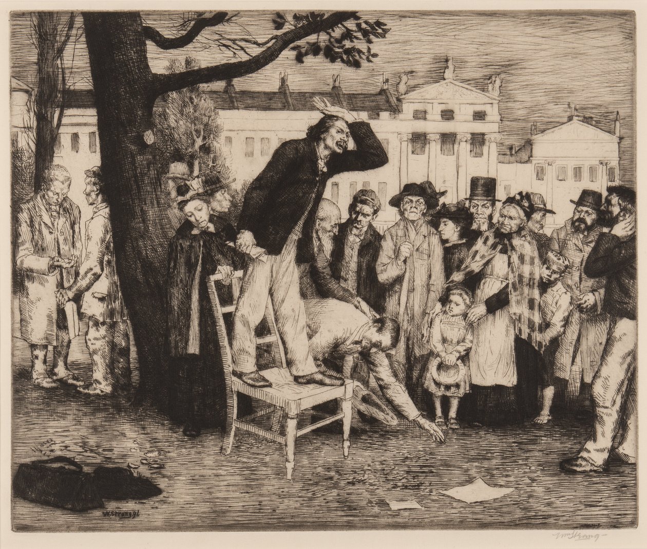 The Socialists, 1892 by William Strang