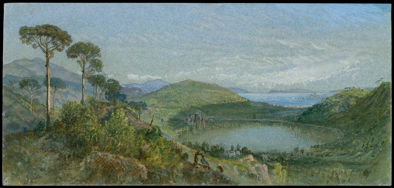 Lake Avernus, c.1867-70 by William Trost Richards