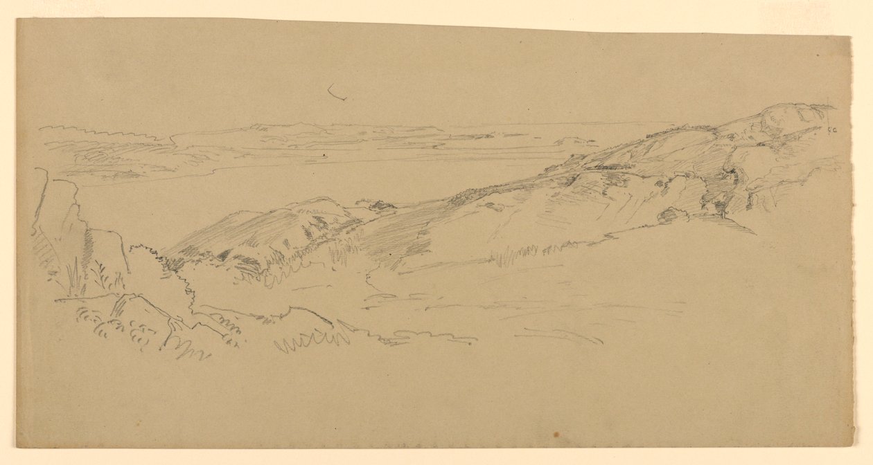 Study of Seashore, Rhode Island by William Trost Richards