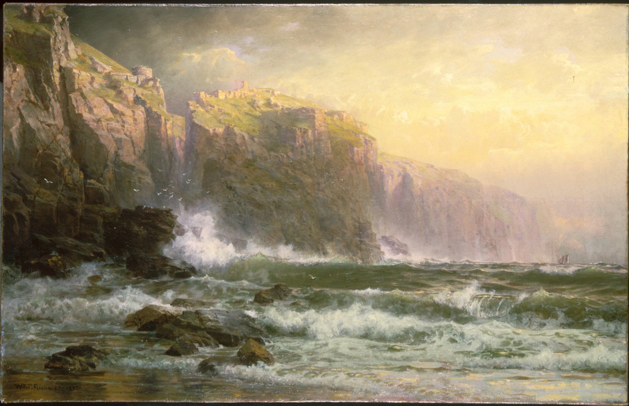 The League Long Breakers Thundering on the Reef by William Trost Richards
