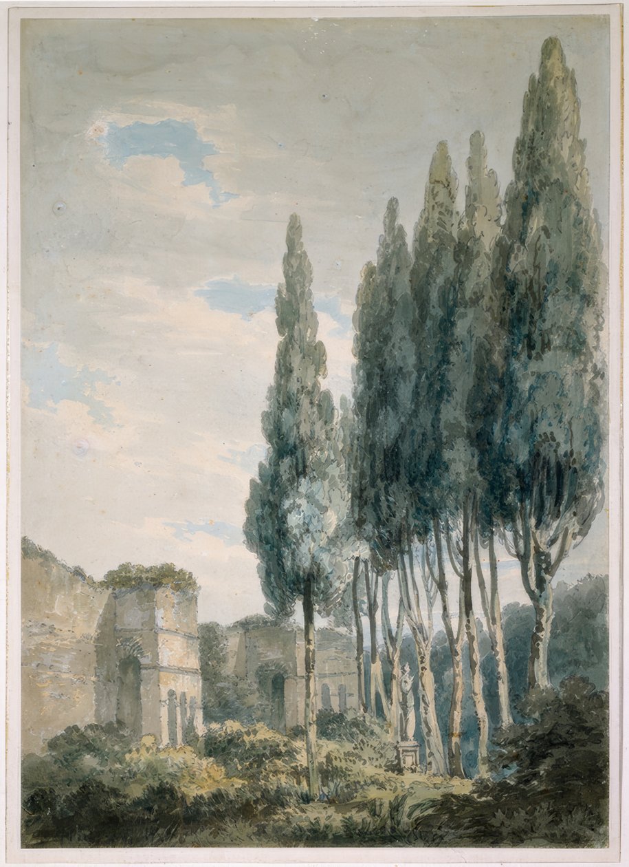 In the Ludovisi Gardens, Rome by Joseph Mallord William Turner