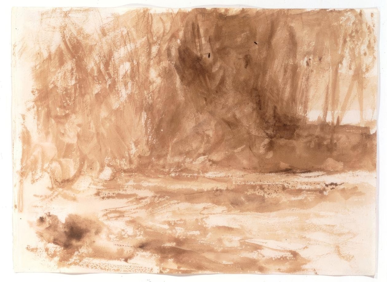 Study on the River Washburn, Yorkshire by Joseph Mallord William Turner
