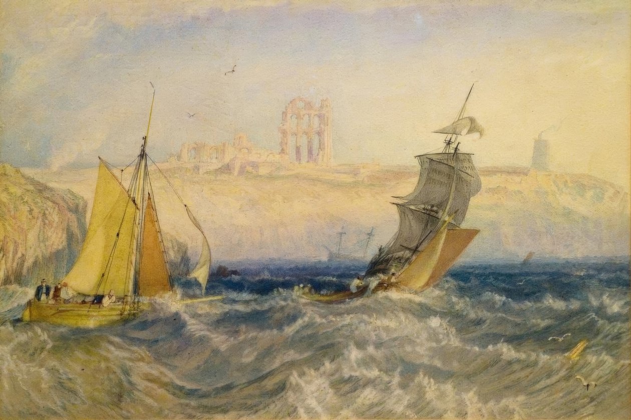 Tynemouth Priory by Joseph Mallord William Turner