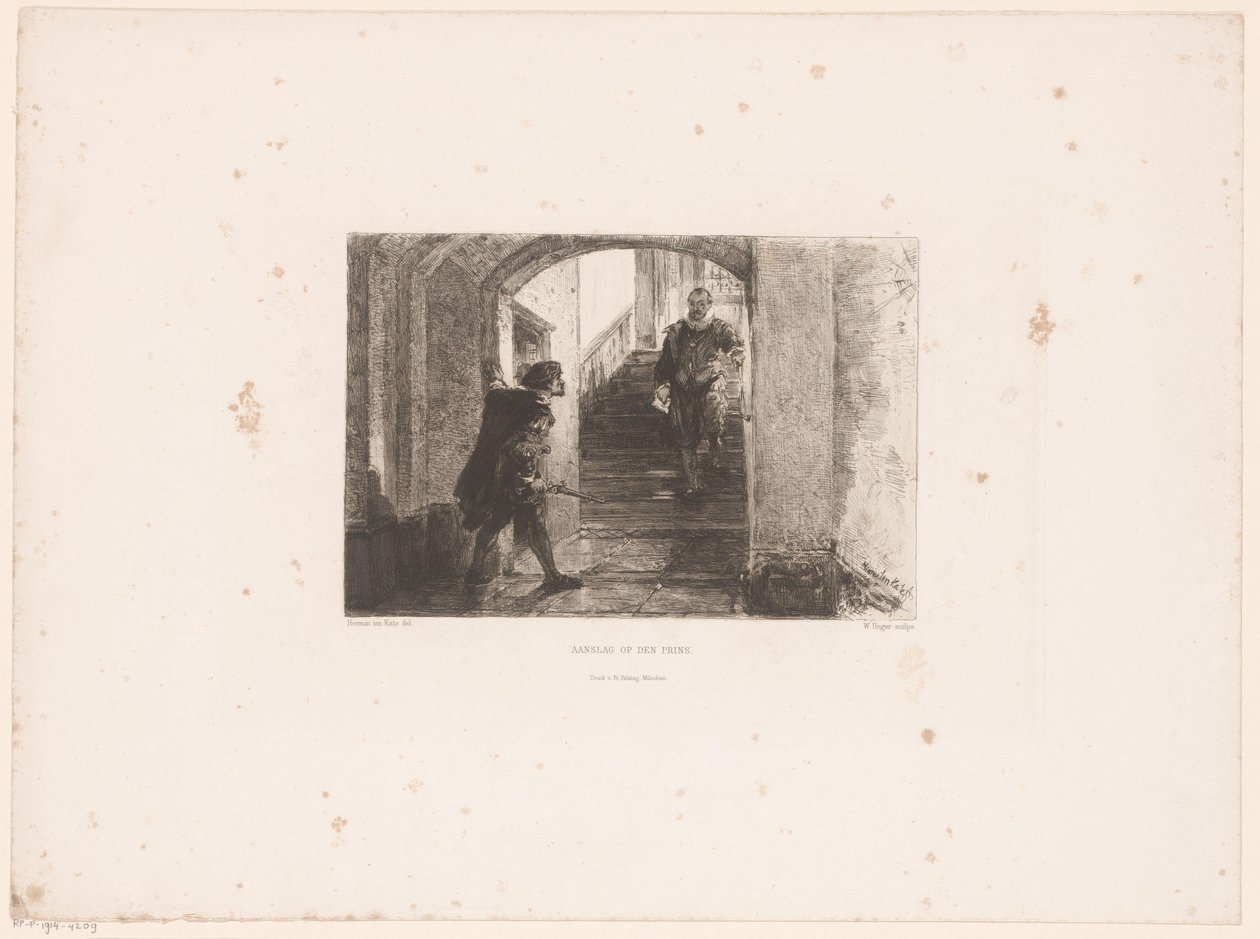 Assassination of the Prince, 1584 by William Unger