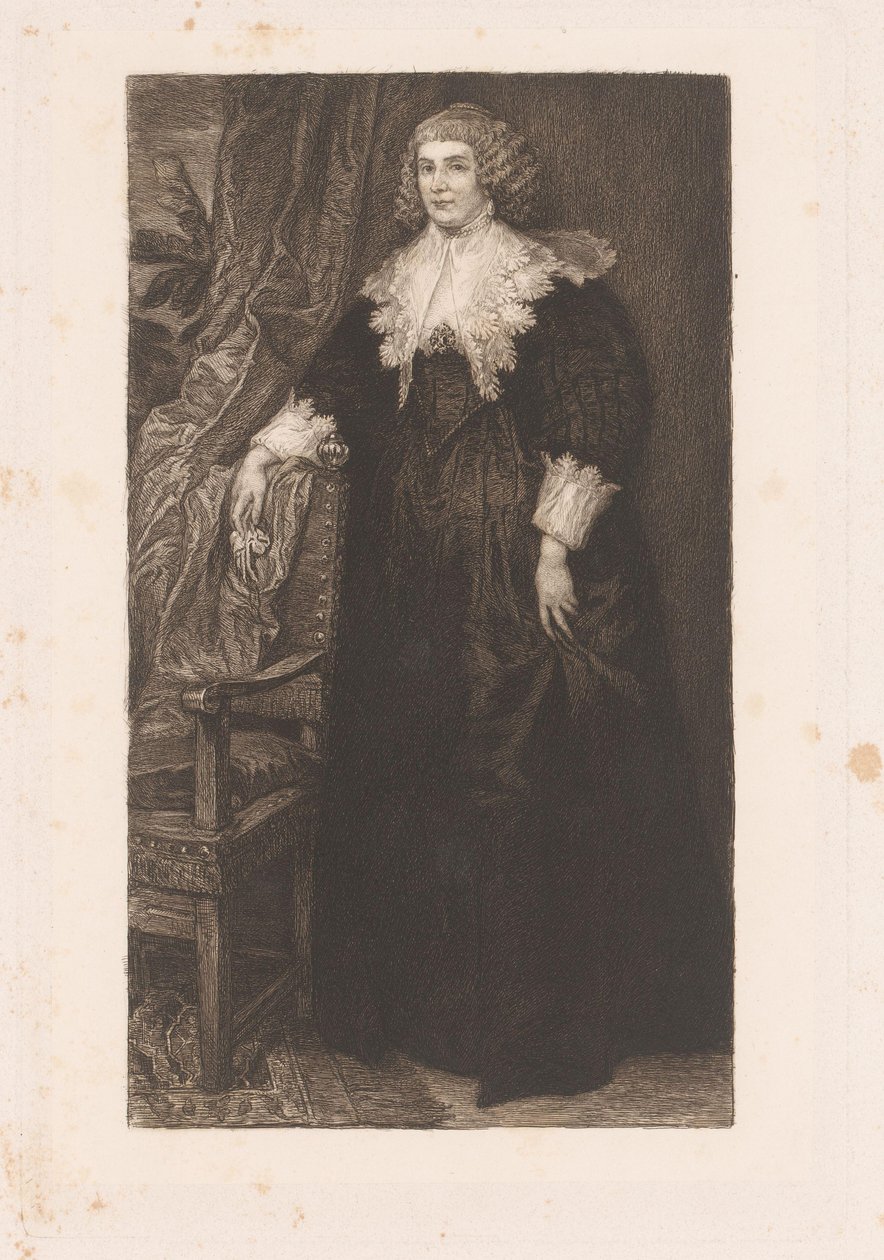 Portrait of Anna van Craesbecke by William Unger