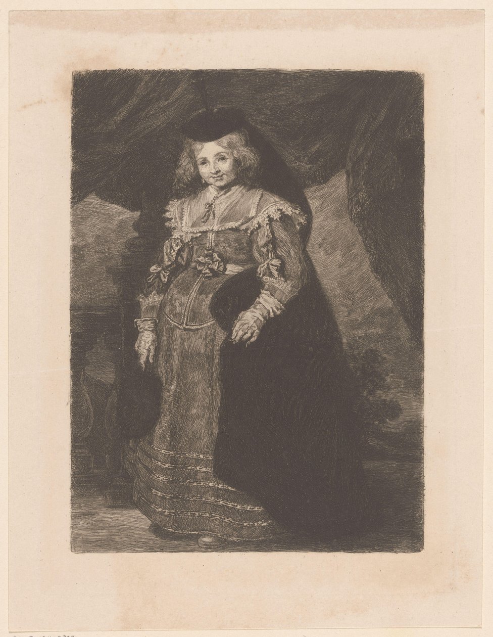 Portrait of Emerentia van Beresteyn by William Unger