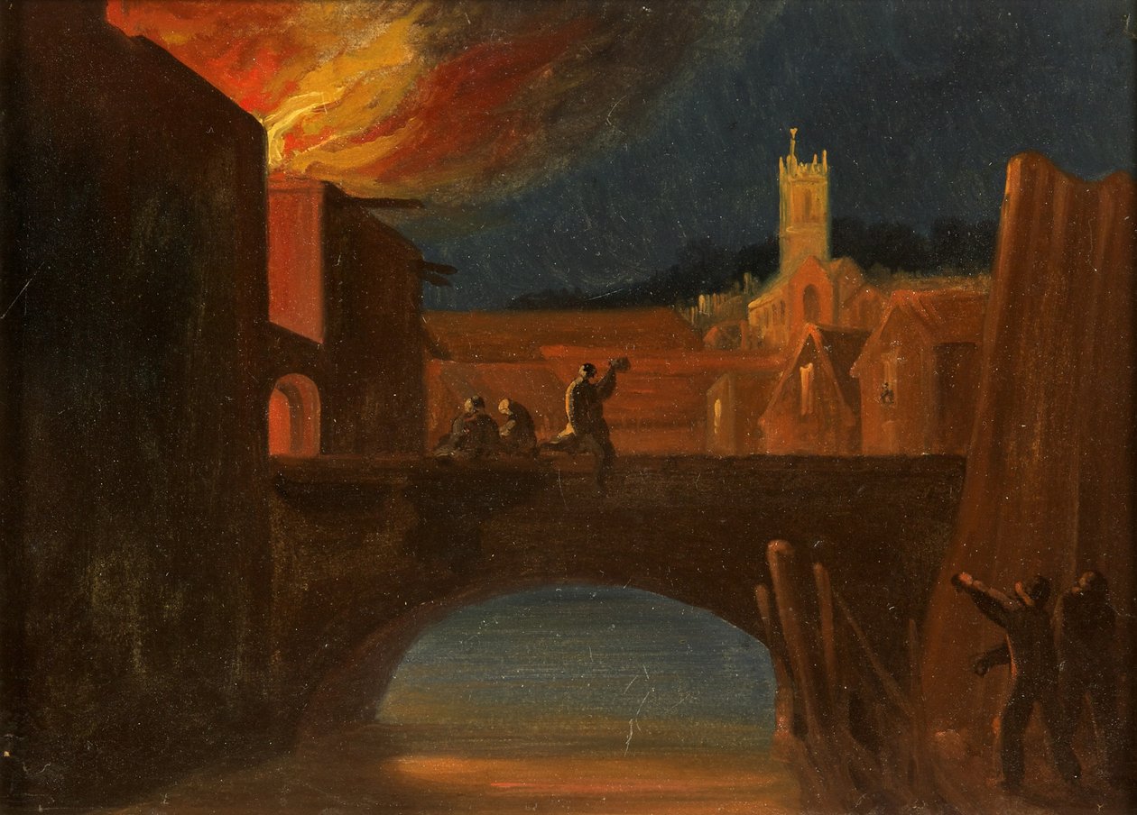 Bristol Riots: The Burning of Bridewell, with St Michael