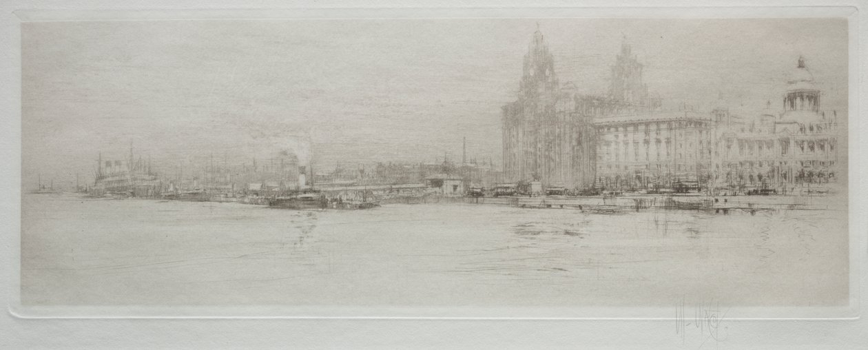 Arteries of Great Britain: The Mersey by William Walcot