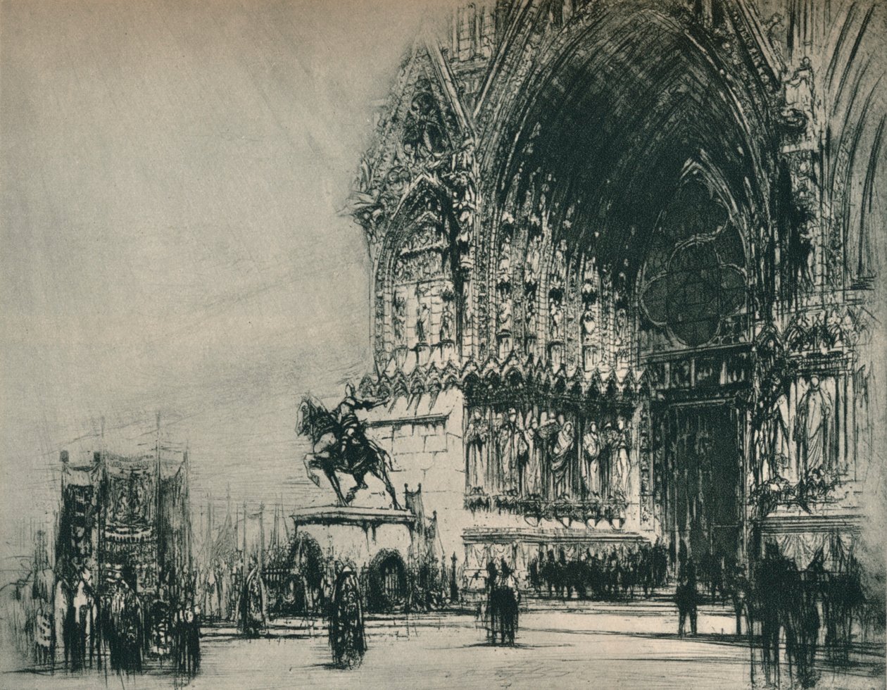 Joan of Arc, Rheims by William Walcot