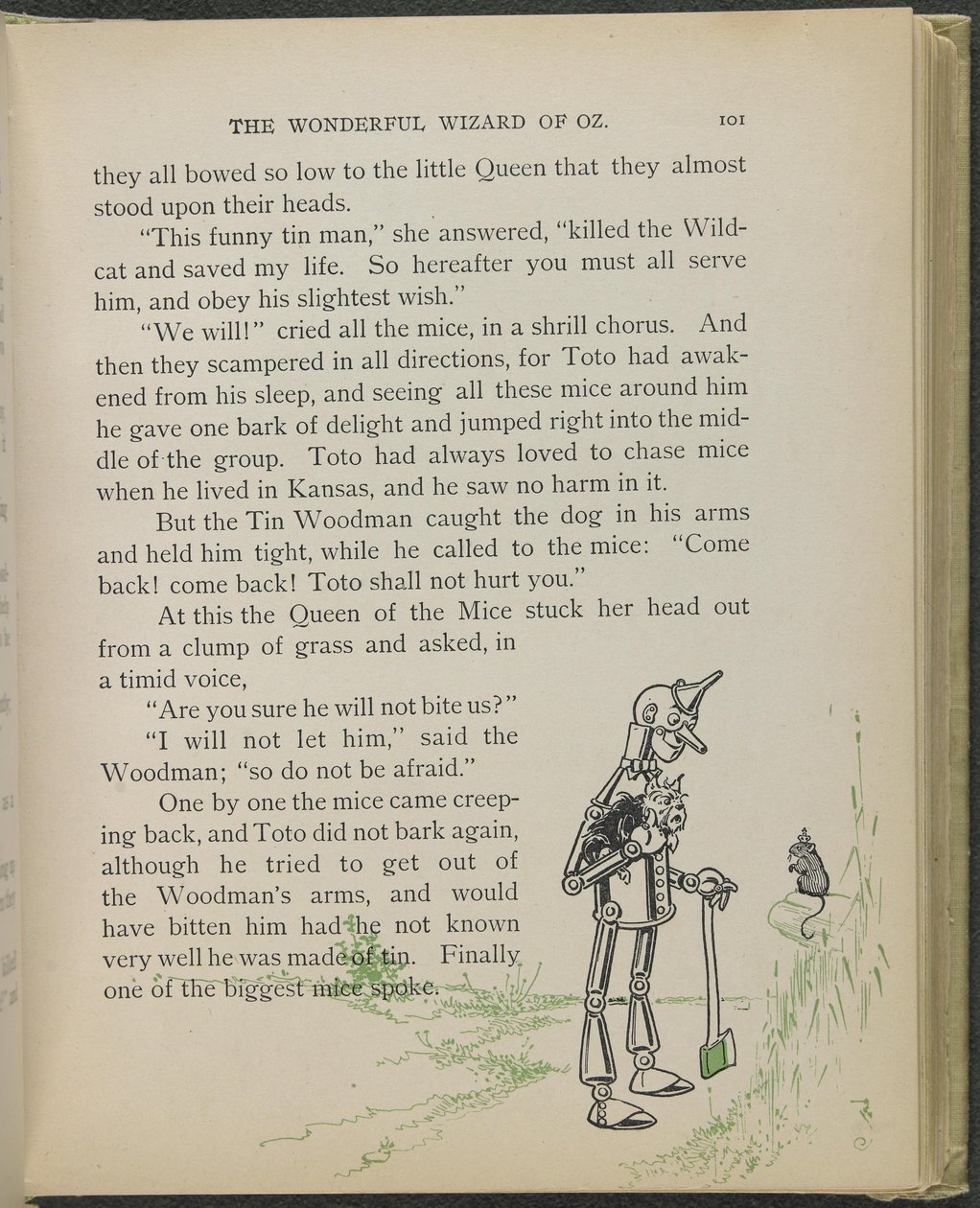 Illustration from "The Wonderful Wizard of Oz" by Lyman Frank Baum by William Wallace Denslow