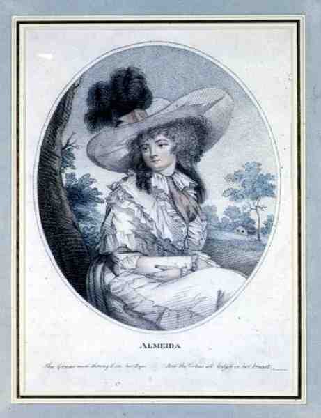 Almeida, engraved by the artist, pub. by Prattent by William Ward