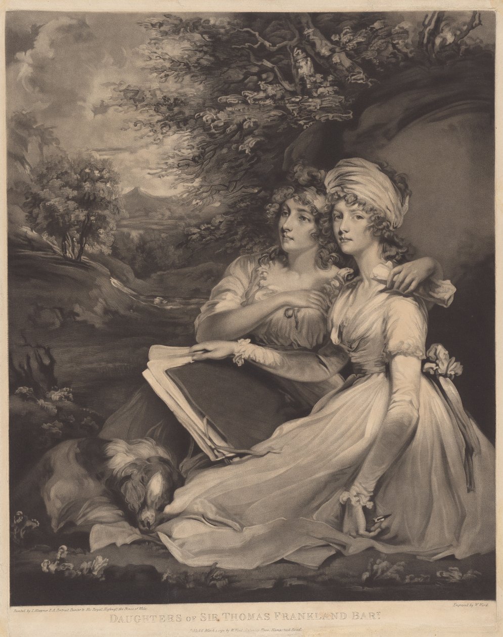 Daughters of Sir Thomas Frankland by William Ward