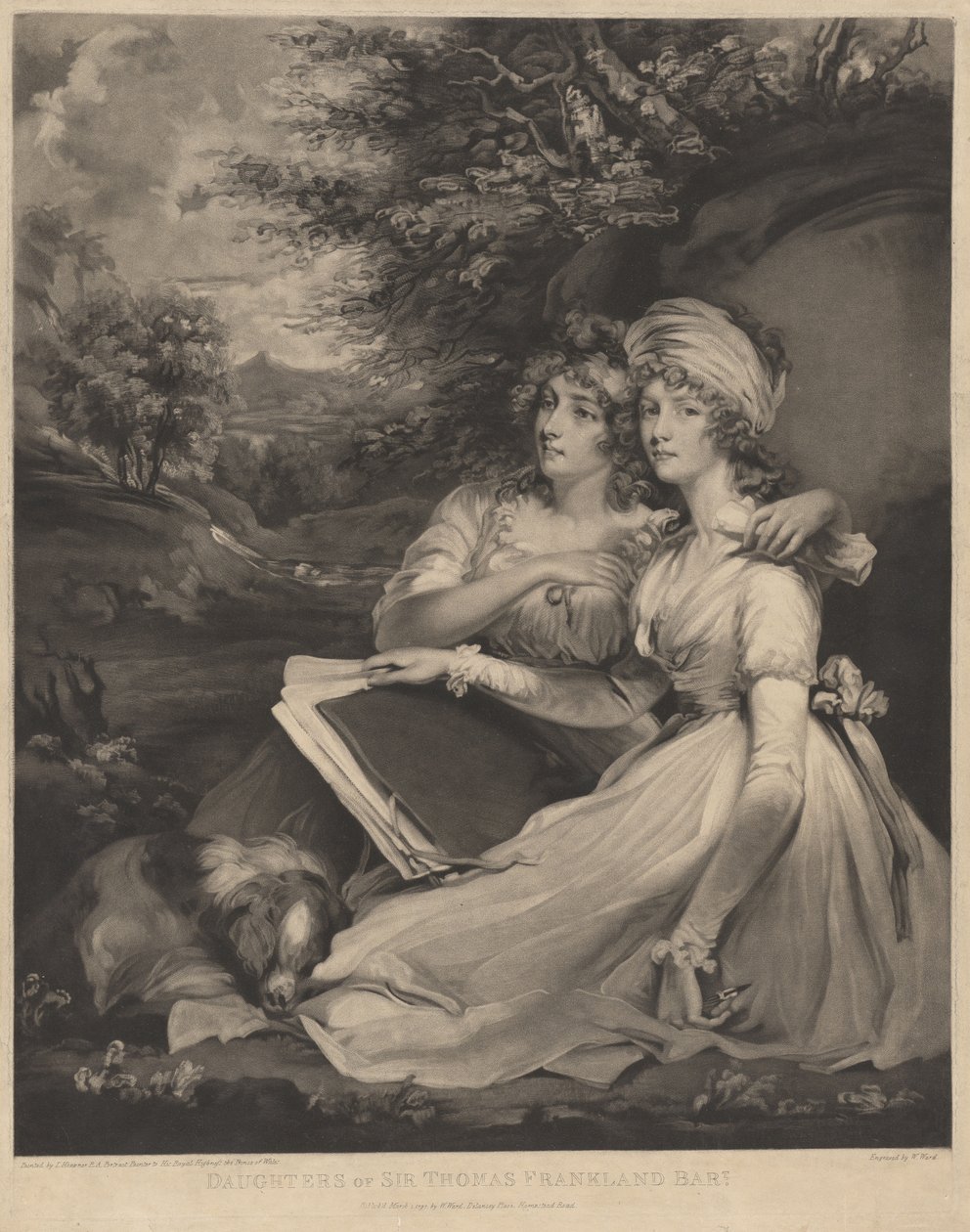 Daughters of Sir Thomas Frankland by William Ward