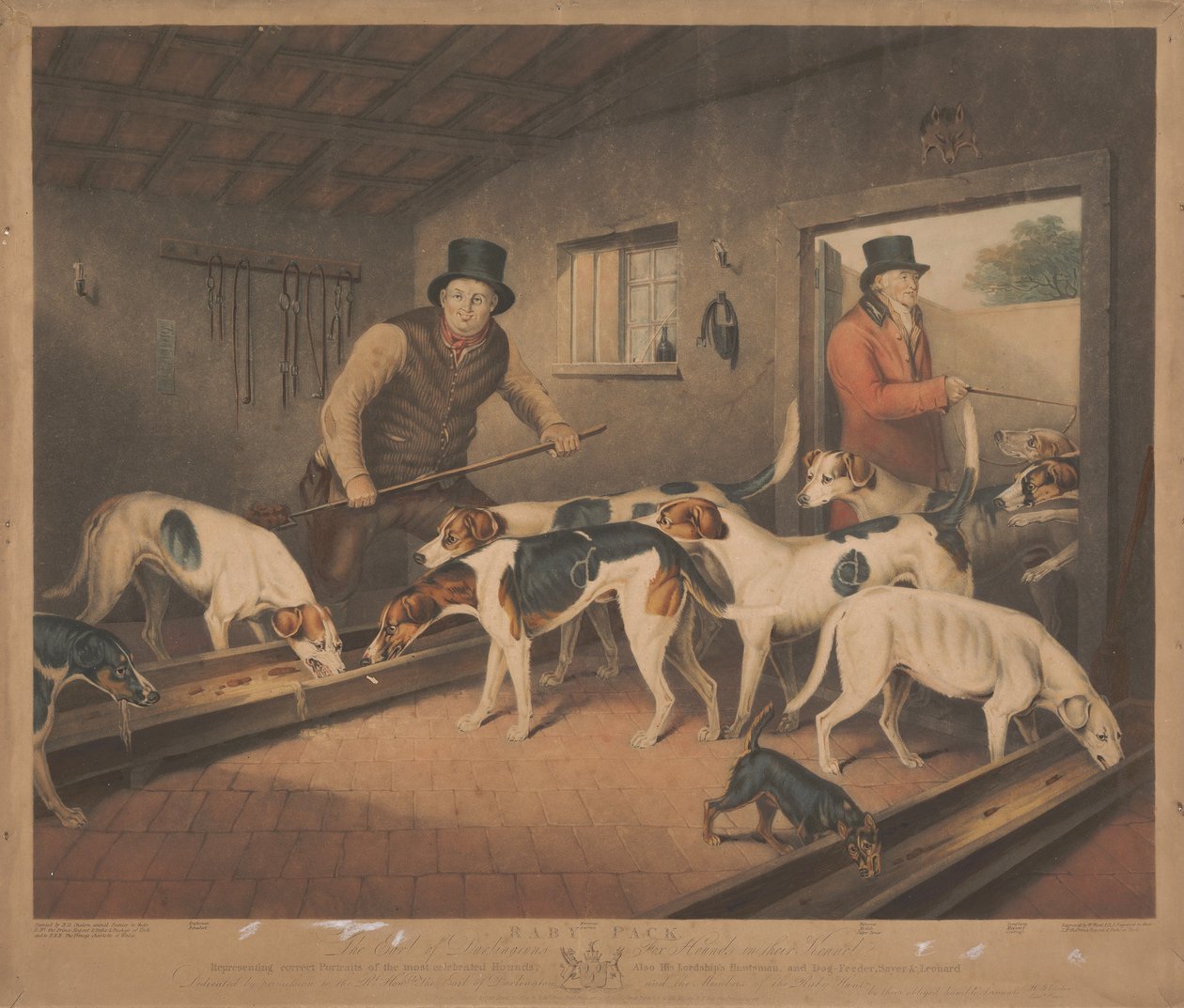 Fox Hunting: Raby Pack / The Earl of Darlington