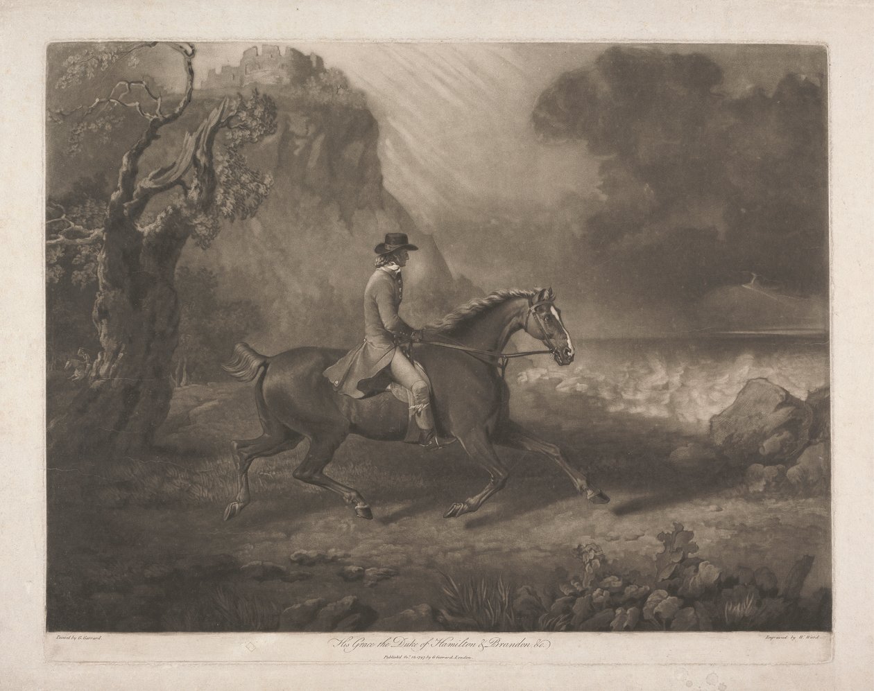 His Grace the Duke of Hamilton and Brandon etc. by William Ward