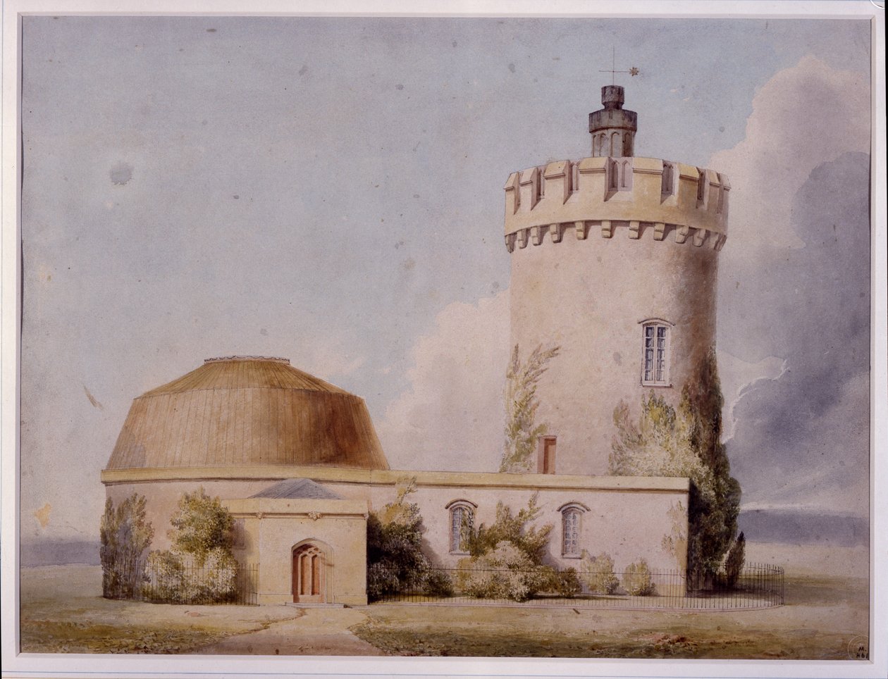 The Observatory and Proposed Additions, c.1830 by William West