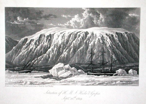 Situation of H.M.S. Hecla & Griper, September 20th 1819, from 
