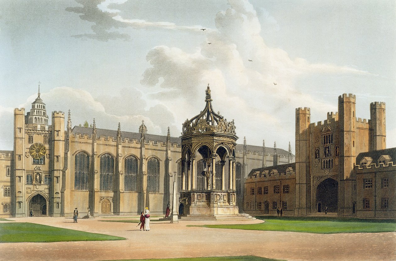 The Court of Trinity College, Cambridge, from 