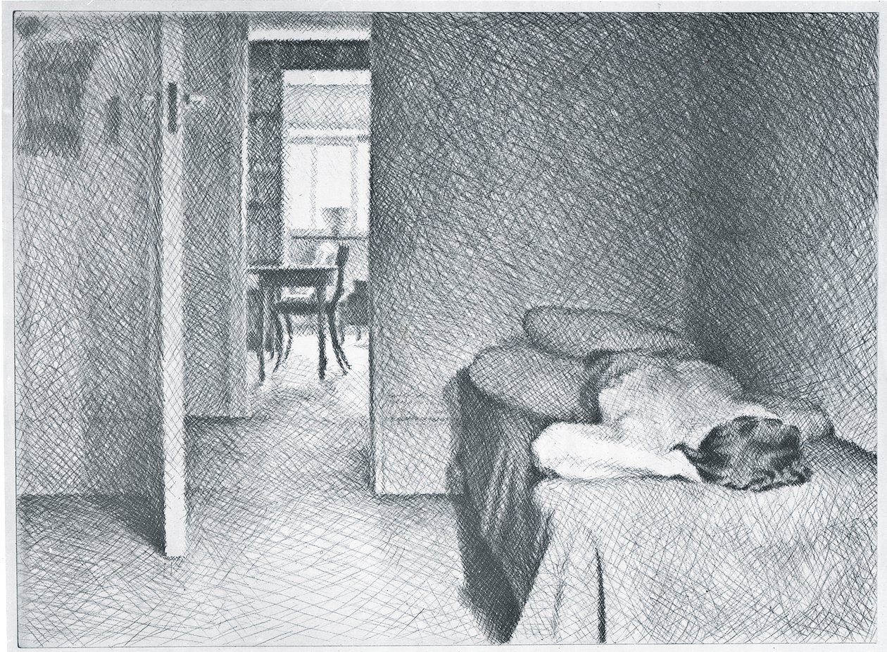 Interior with Nude by William Wilkins