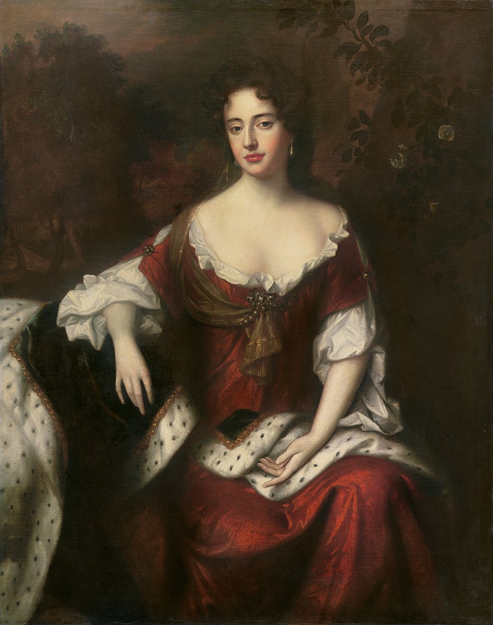 Portrait of Anne, Queen of Great Britain and Ireland by William Wissing or Wissmig