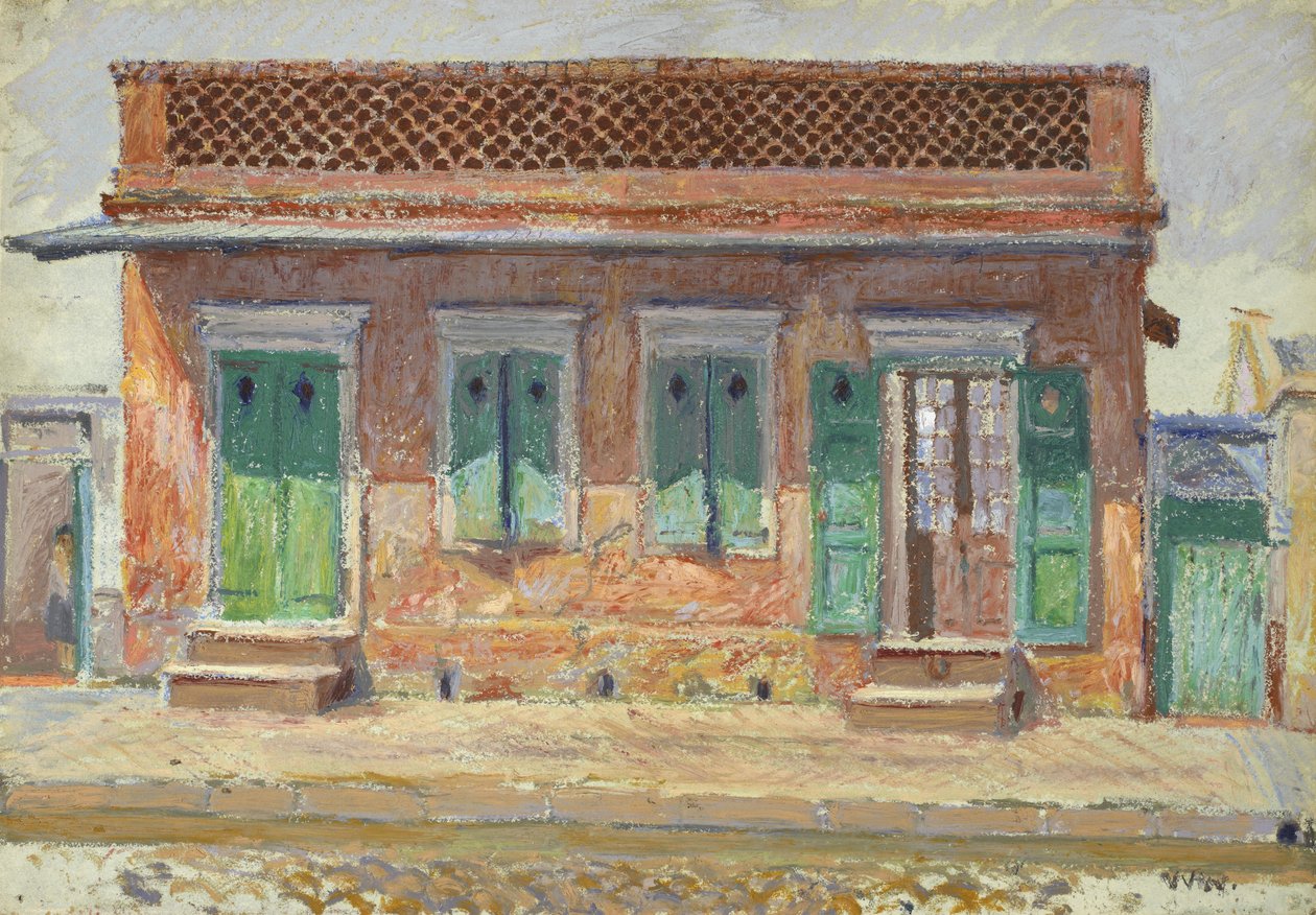 House on Dumaine Street, New Orleans by William Woodward