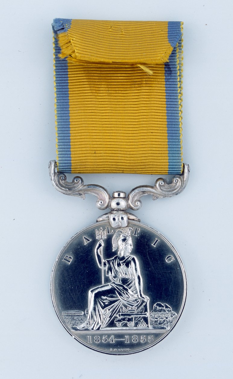 Baltic Medal 1854-55, specimen by William Wyon