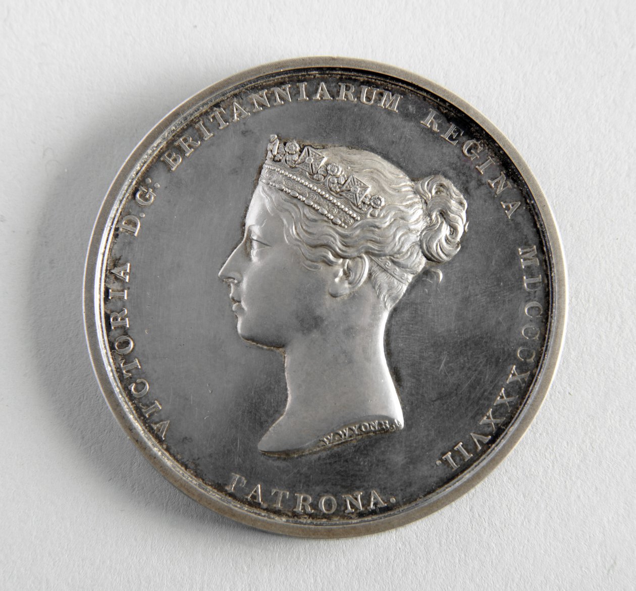 R.A. Medal Awarded to George Frampton 10.12.1884 for the Best Model of a Figure by William Wyon