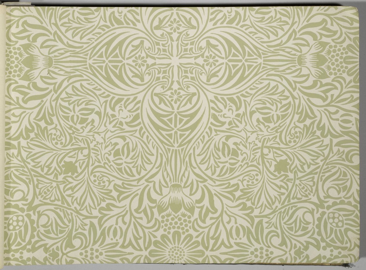 Wallpaper Sample Book, Before 1917 by William and Company Morris