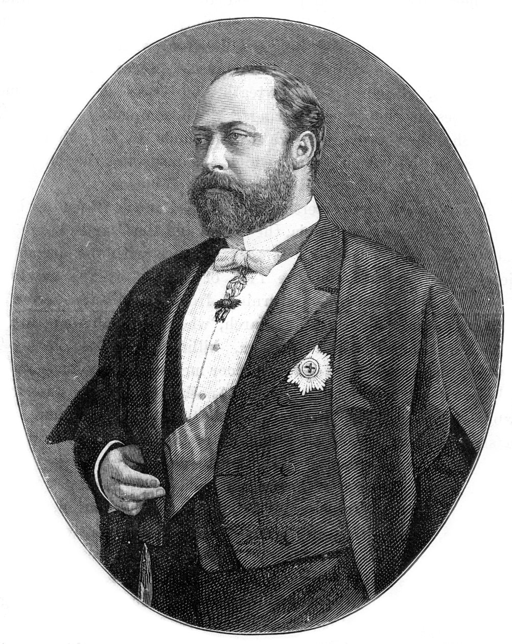 The Prince of Wales in His Robes as a Bencher of the Middle Temple, 1900 by William and Daniel Downey