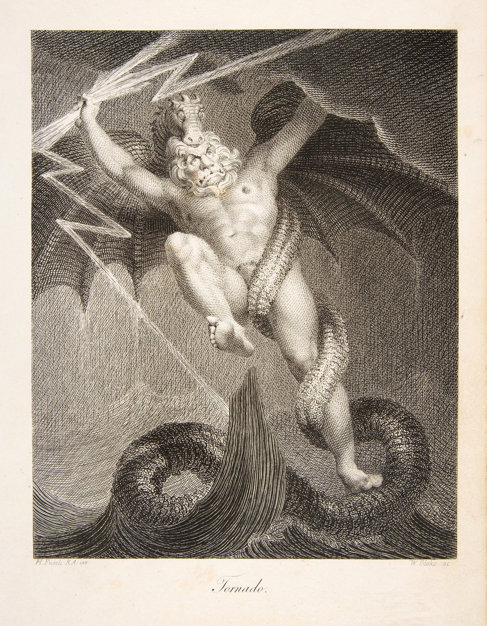 Tornado, published 1795 by William and Fuseli Henry Blake