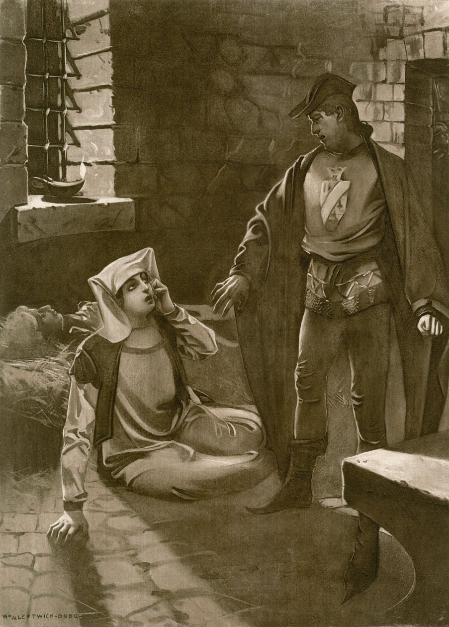 Il Trovatore, Act IV Scene IV by William de Leftwich (after) Dodge