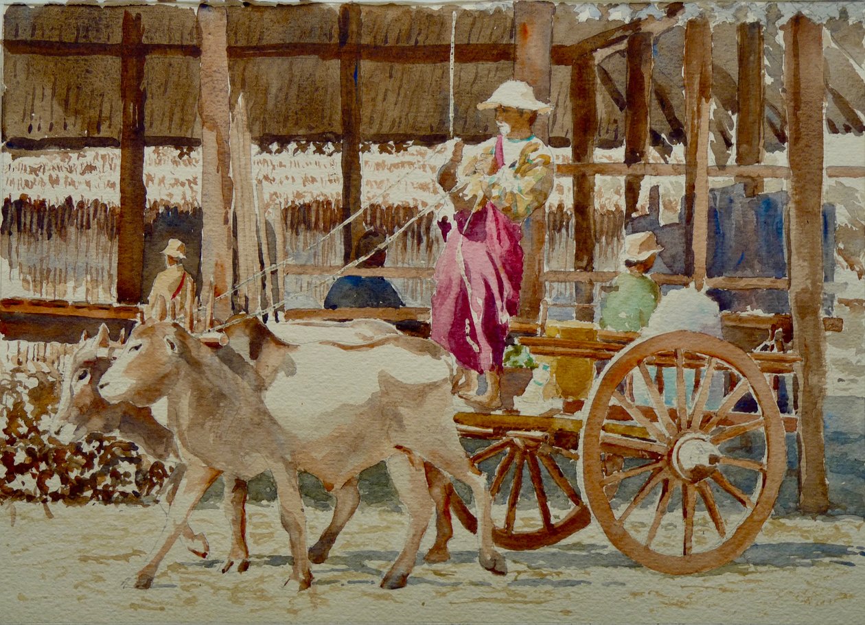 Thaung Tho Market, Off at the Double by Wilson Clive