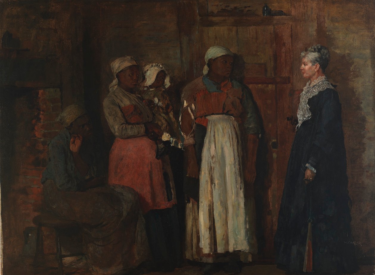 A Visit from the Old Mistress by Winslow Homer