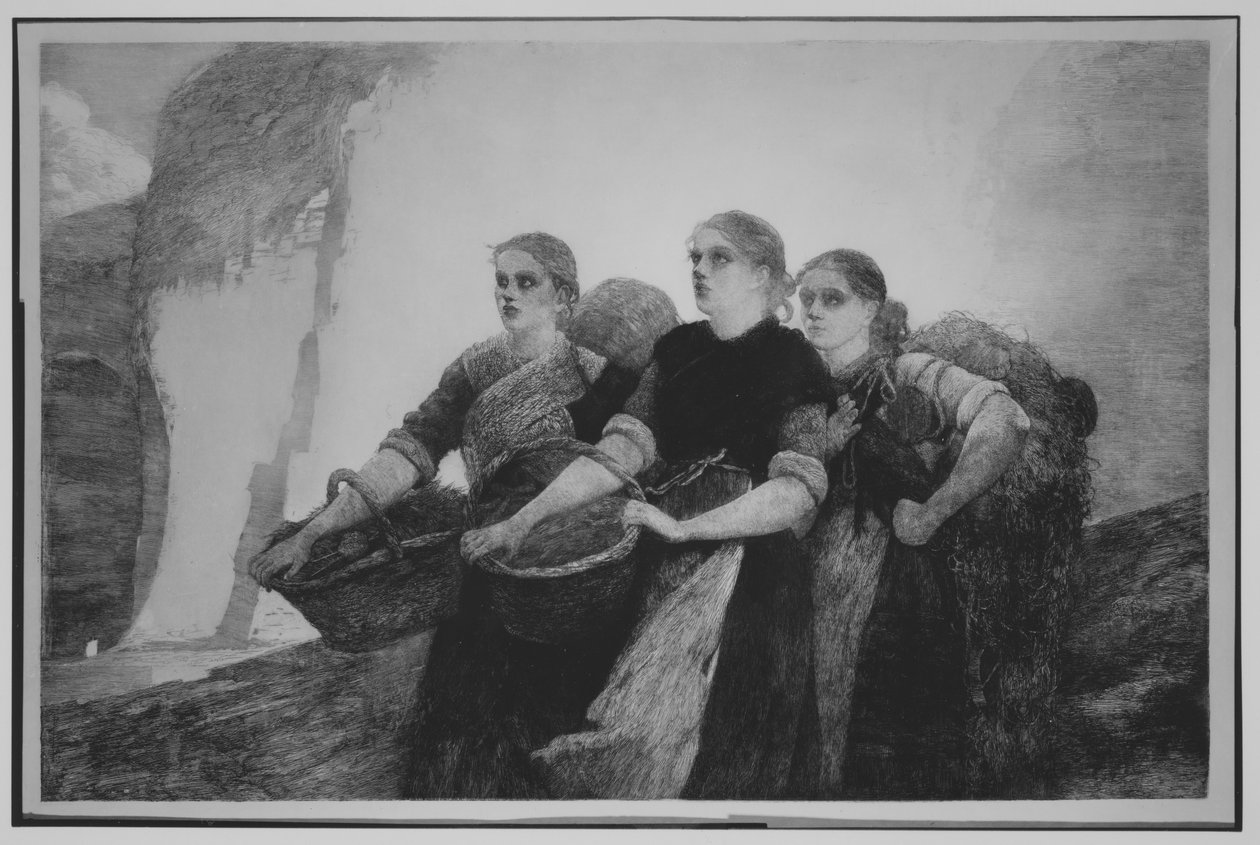A Voice from the Cliffs by Winslow Homer