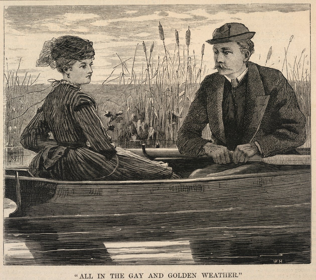 All in the Gay and Golden Weather by Winslow Homer