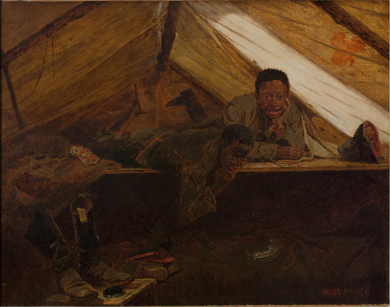 Army Boots by Winslow Homer