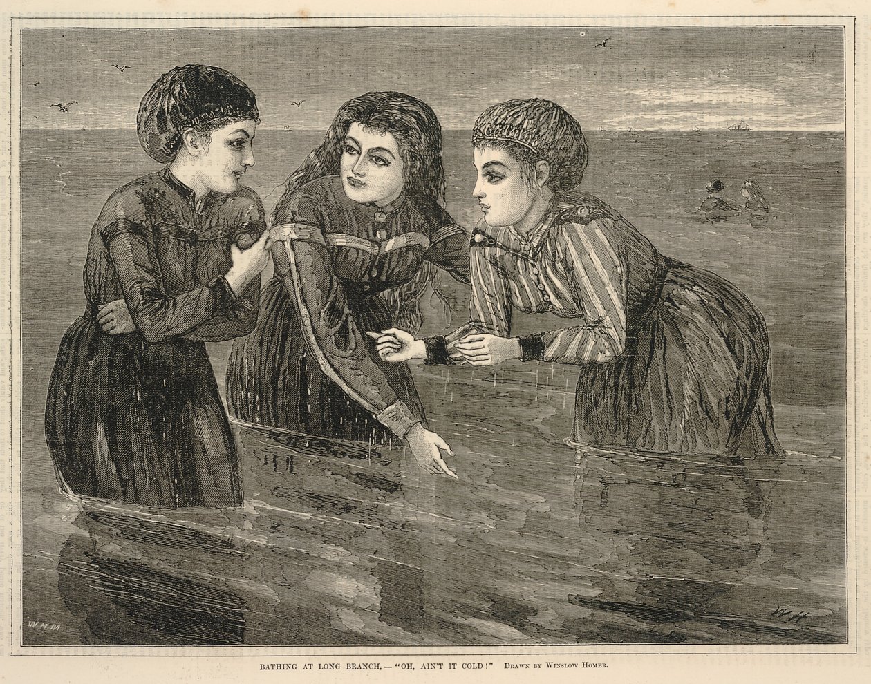 Bathing at Long Branch - Oh, Ain