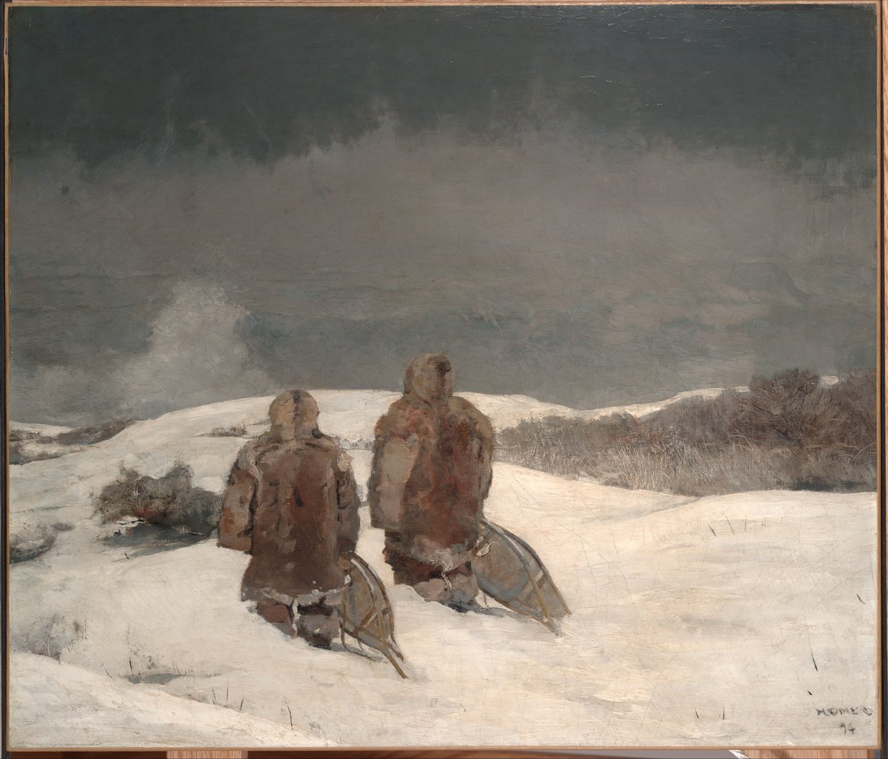 Below Zero by Winslow Homer