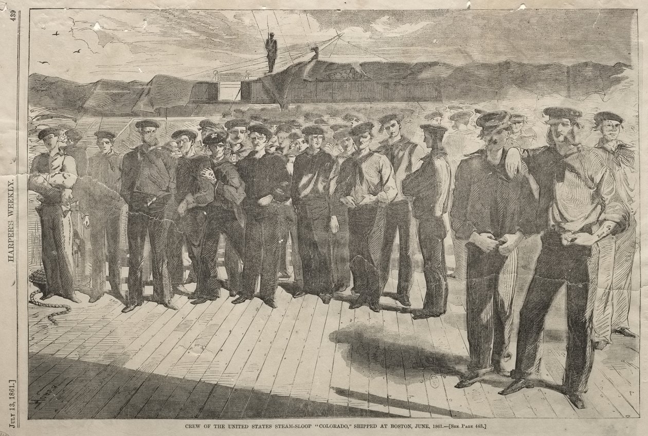 Crew of the United States Steam-Sloop 