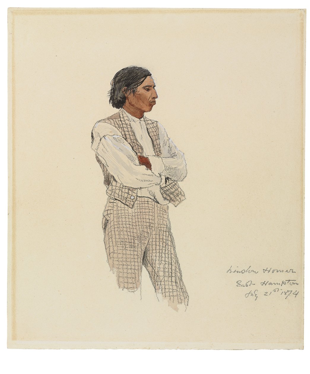 David Pharaoh, The Last of the Montauks by Winslow Homer