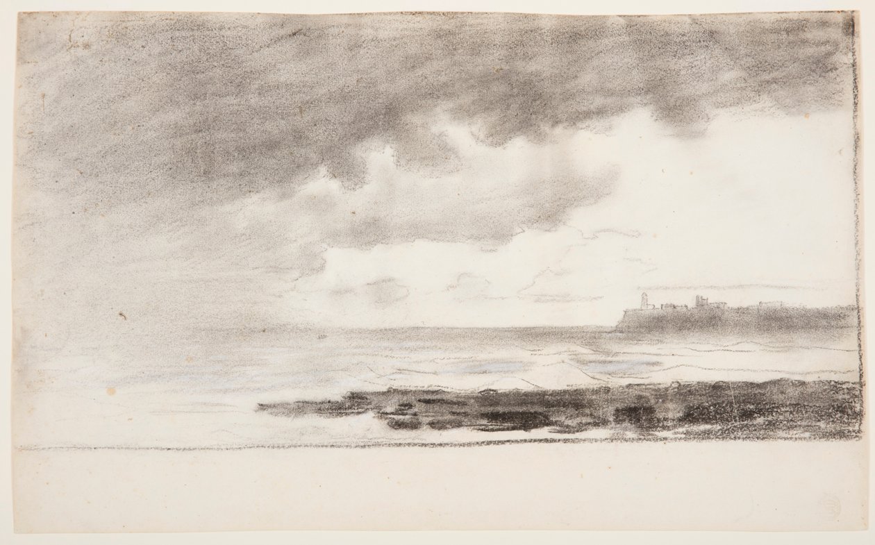 Bay at Cullercoats, England, 1881 by Winslow Homer