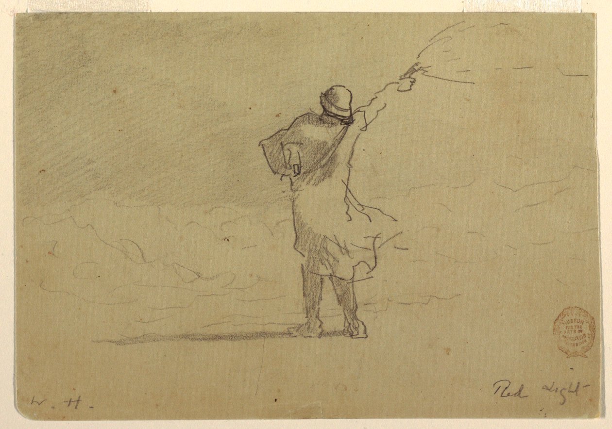 Red Light, probably 1883 by Winslow Homer