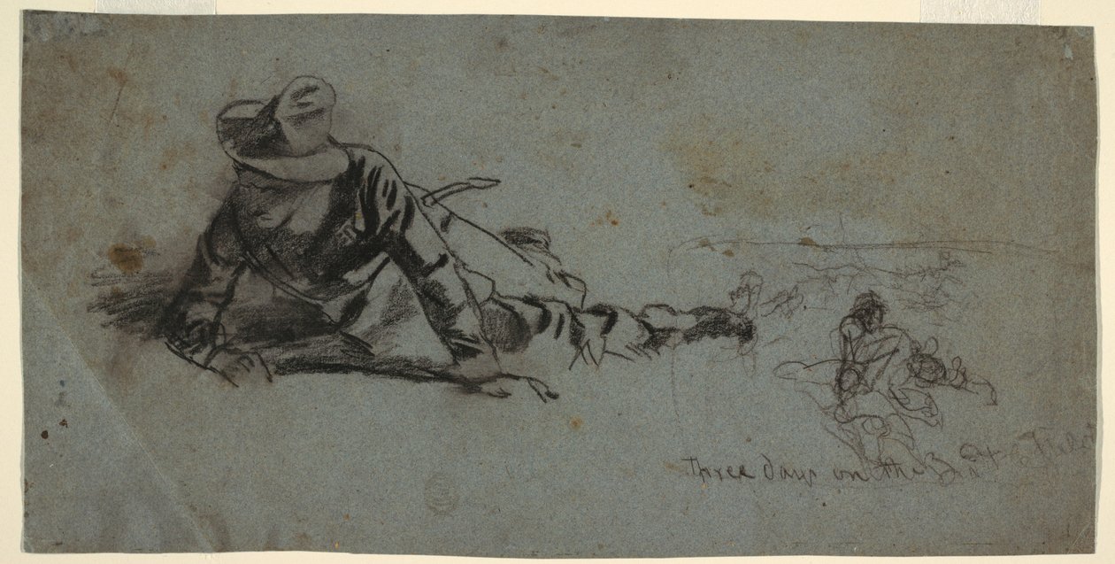 Three Days on the Front, ca. 1863 by Winslow Homer