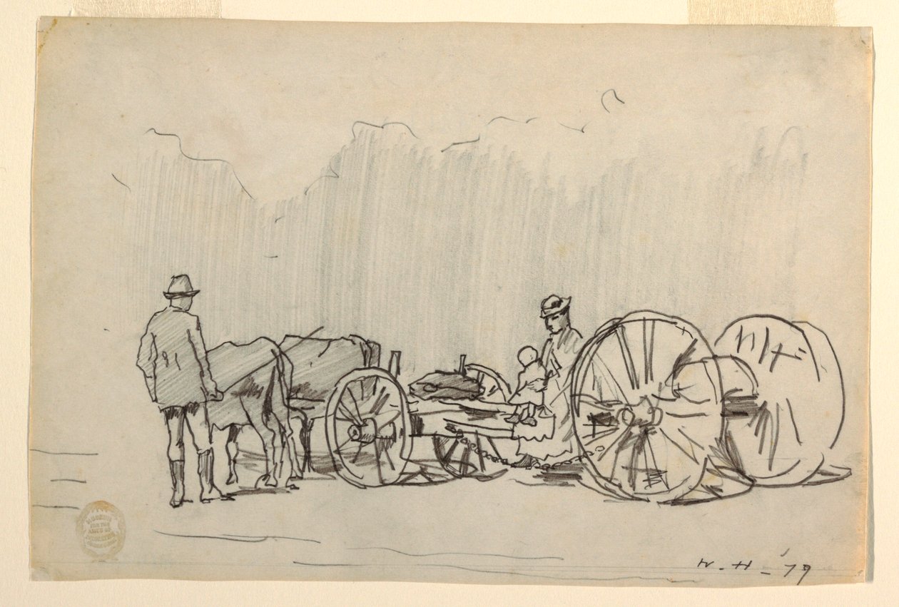 Yoke of Oxen, 1879 by Winslow Homer