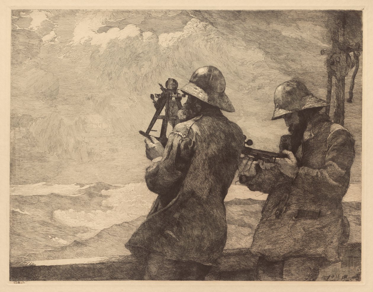 Eight Bells by Winslow Homer